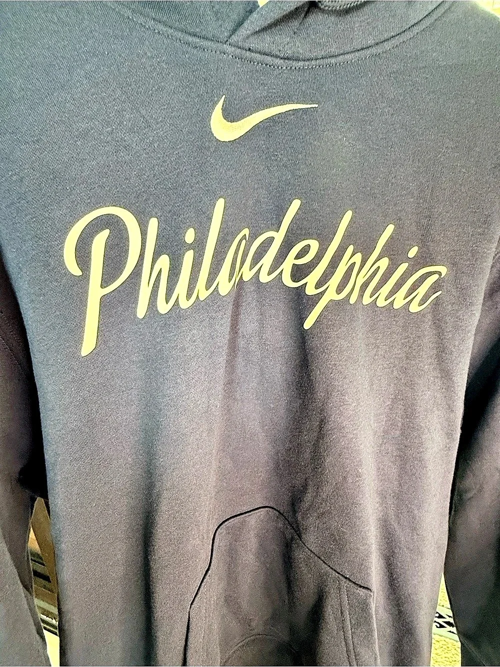 Nike City Edition Philadelphia Hoodie Navy Blue Large NWT